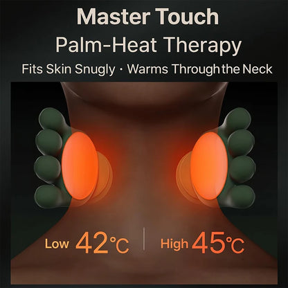 Kalmora™ Neck & Shoulder Massager | 3-Level Cervical Relief