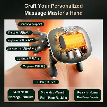 Kalmora™ Neck & Shoulder Massager | 3-Level Cervical Relief